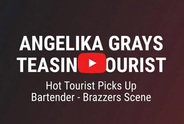 Angelika Grays Teasing Tourist – Hot Tourist Picks Up Bartender